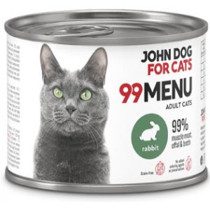 John Dog for Cats | 99 menu | Karma mokra dla kota puszka 200g